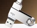 爱国者（aigo）32GB USB3.2 U盘 高速电脑办公u盘  读速120MB/s 可定制金属优盘 U330系列 实拍图
