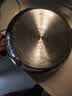 美厨（MAXCOOK）304不锈钢火锅26cm 汤锅电磁炉火锅复底带盖 送一对火锅勺MH-26 实拍图