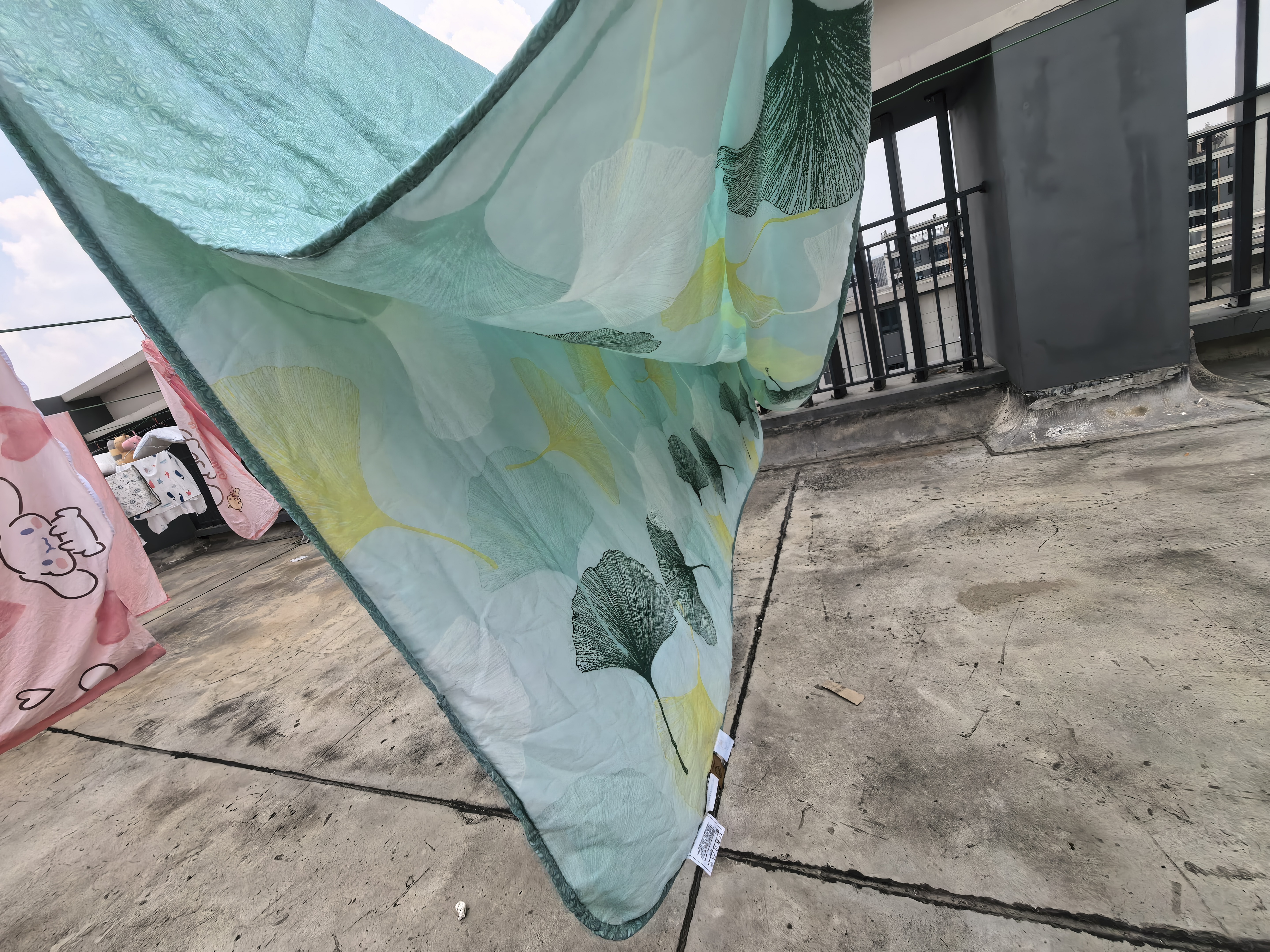 博洋家纺夏凉被抑菌可水洗全棉空调被纯棉夏季被子 约3.6斤220*240 实拍图