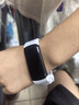 华智文（HUAZWE)手机适用智能手表来电提醒男女多功能运动防水计步心率健康 尊贵白色实时计步+心率血压+消 实拍图