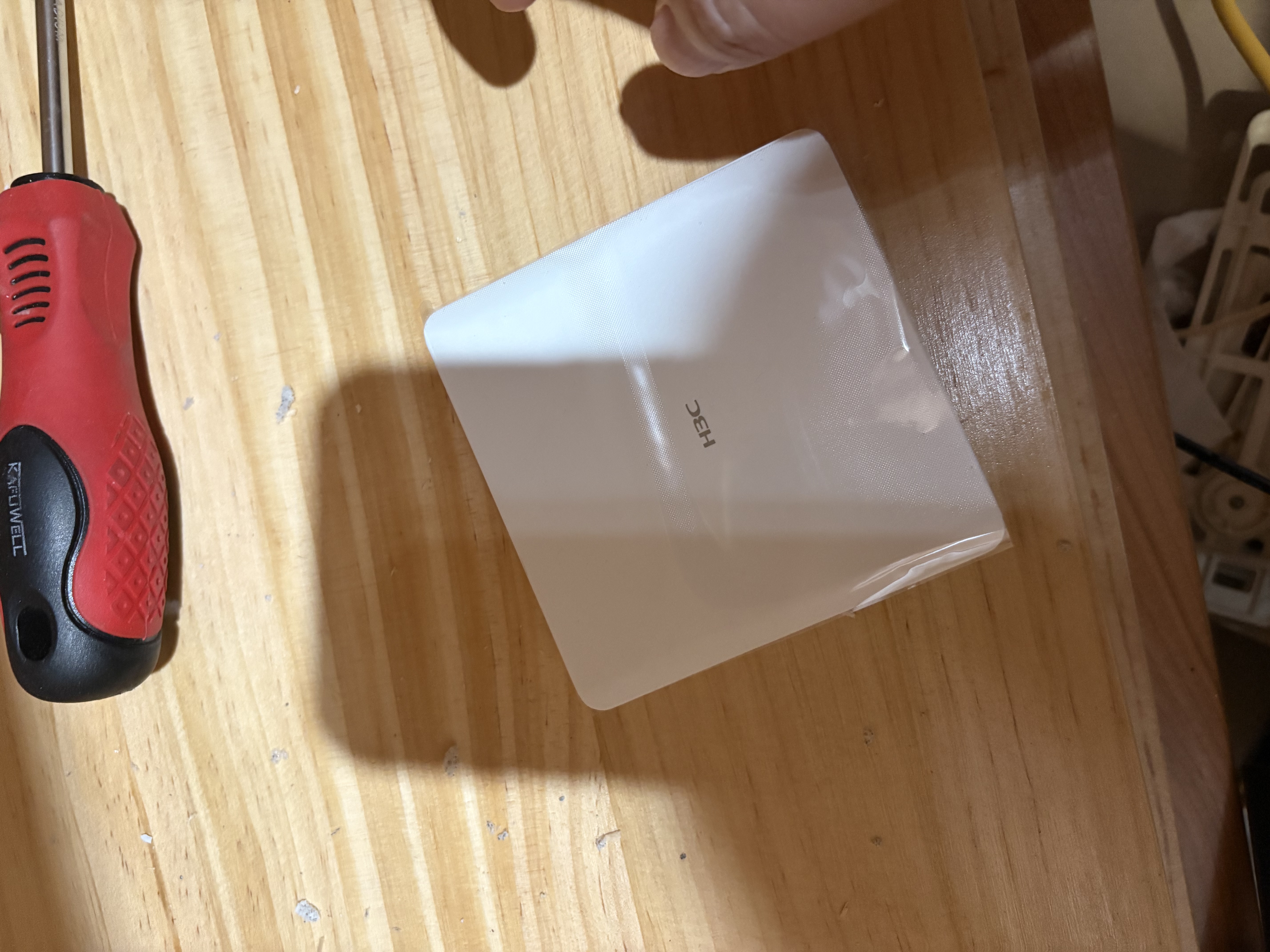 华三（H3C）AP面板全屋wifi6 3000M双频千兆商用别墅酒店全屋路由无线接入点 POE供电 Mini AX60-S 实拍图