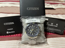 西铁城（CITIZEN）手表男日韩表蓝天使光动能电波钢带运动送父亲节礼物JY8078-52L 实拍图