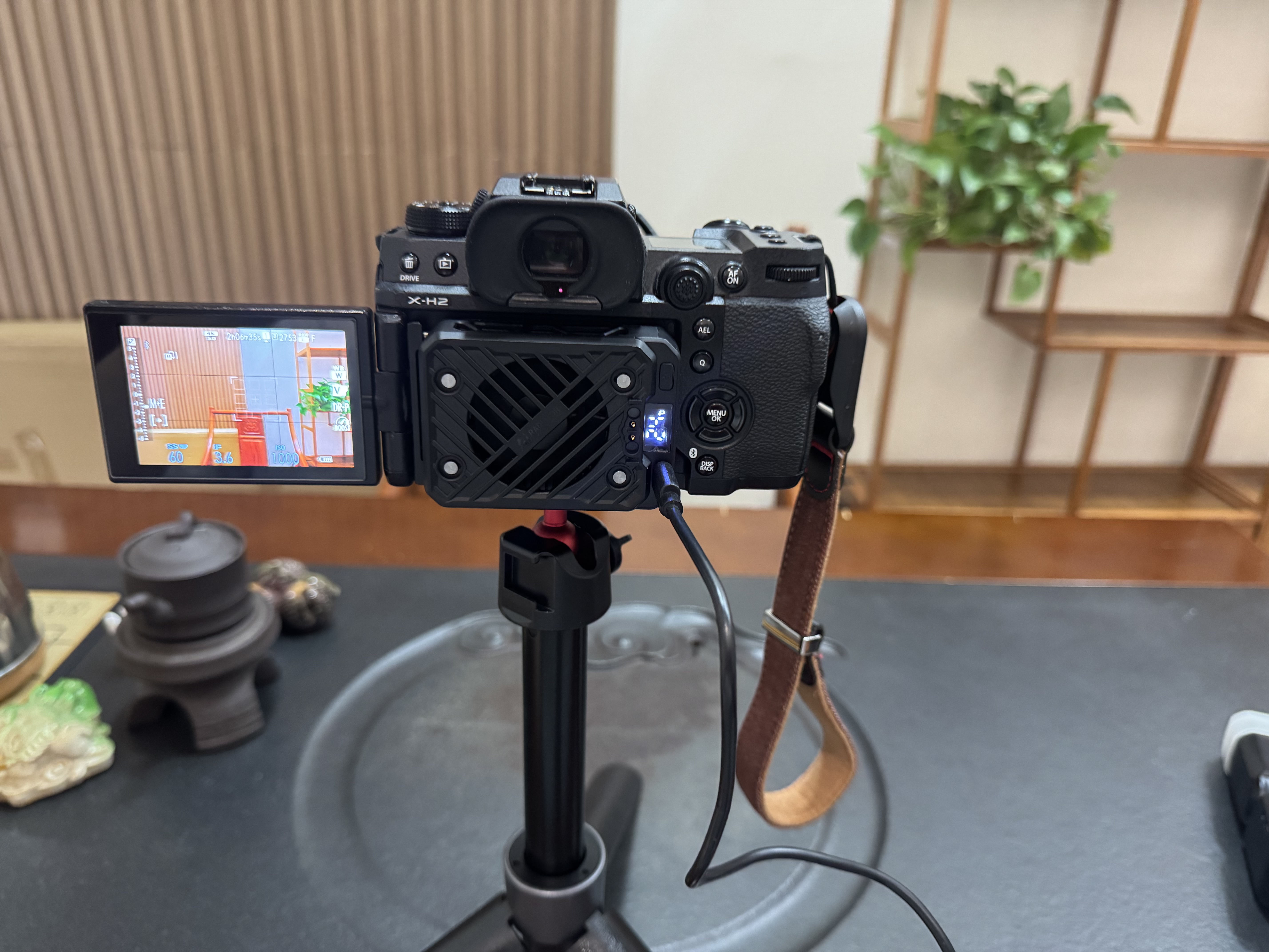 漾菲斯【热销200万+】相机散热器半导体静音高速风扇适用索尼ZVE10/A7M4佳能90D/R5/R6/R10尼康Z30富士 实拍图