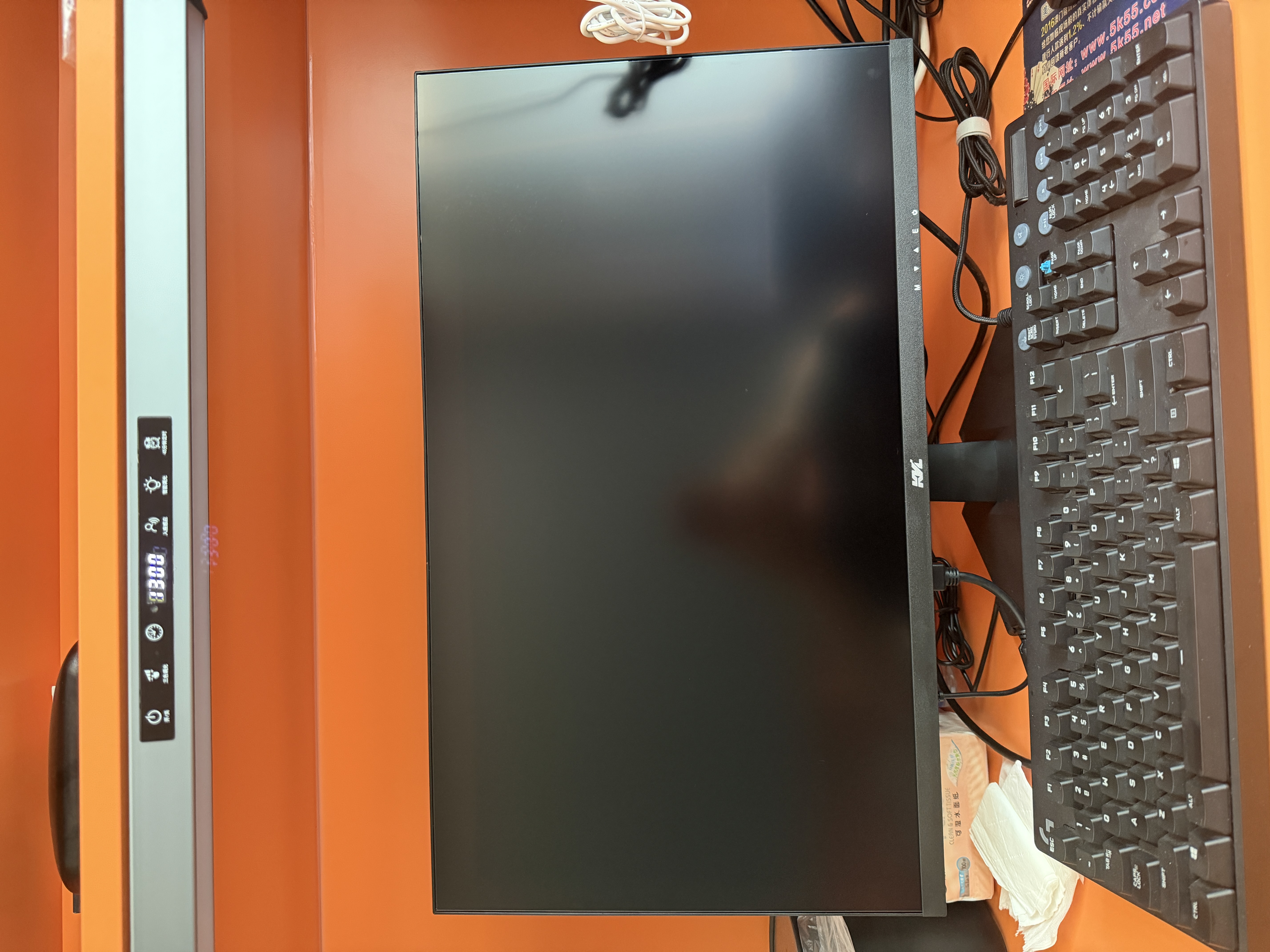 KVL电脑显示器24.5英寸家用办公 U-IPS原生144hz 120%sRGB硬件低蓝光游戏电竞显示屏内置音响KV259F 实拍图