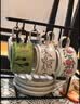 SUCCOHOMEWAREvintage中世纪复古咖啡杯礼盒搬家乔迁送人暖居伴手礼陶瓷马克杯 芬兰6杯碟勺+黑u架(礼盒装)(京东物流)快至次日达 实拍图