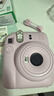 富士（FUJIFILM）instax 拍立得mini12 一次成像相机 mini11/41三寸相纸 生日礼物 女生送礼奖品 【刮刮乐抽相纸】 Mini12 浅樱粉【女生礼物TOP】 官方标配+Ins风 实拍图