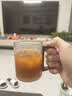 GLASSLOCK茶杯双层玻璃杯家用儿童水杯咖啡杯耐高温泡茶杯室高硼硅450ml 实拍图