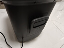 美的（Midea）泡脚桶足浴盆电解水杀菌加热保暖自动按摩暖脚洗脚盆生日礼物送男女友长辈实用ZL312海岩灰 实拍图
