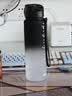 京东京造运动水杯  tritan水杯运动水壶大容量外出方便携带 黑白渐变1L 实拍图