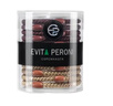 依慧达（Evita Peroni ）细款高弹皮筋儿童高马尾盘发头绳彩色发绳发饰 橘棕色系(双色) 实拍图