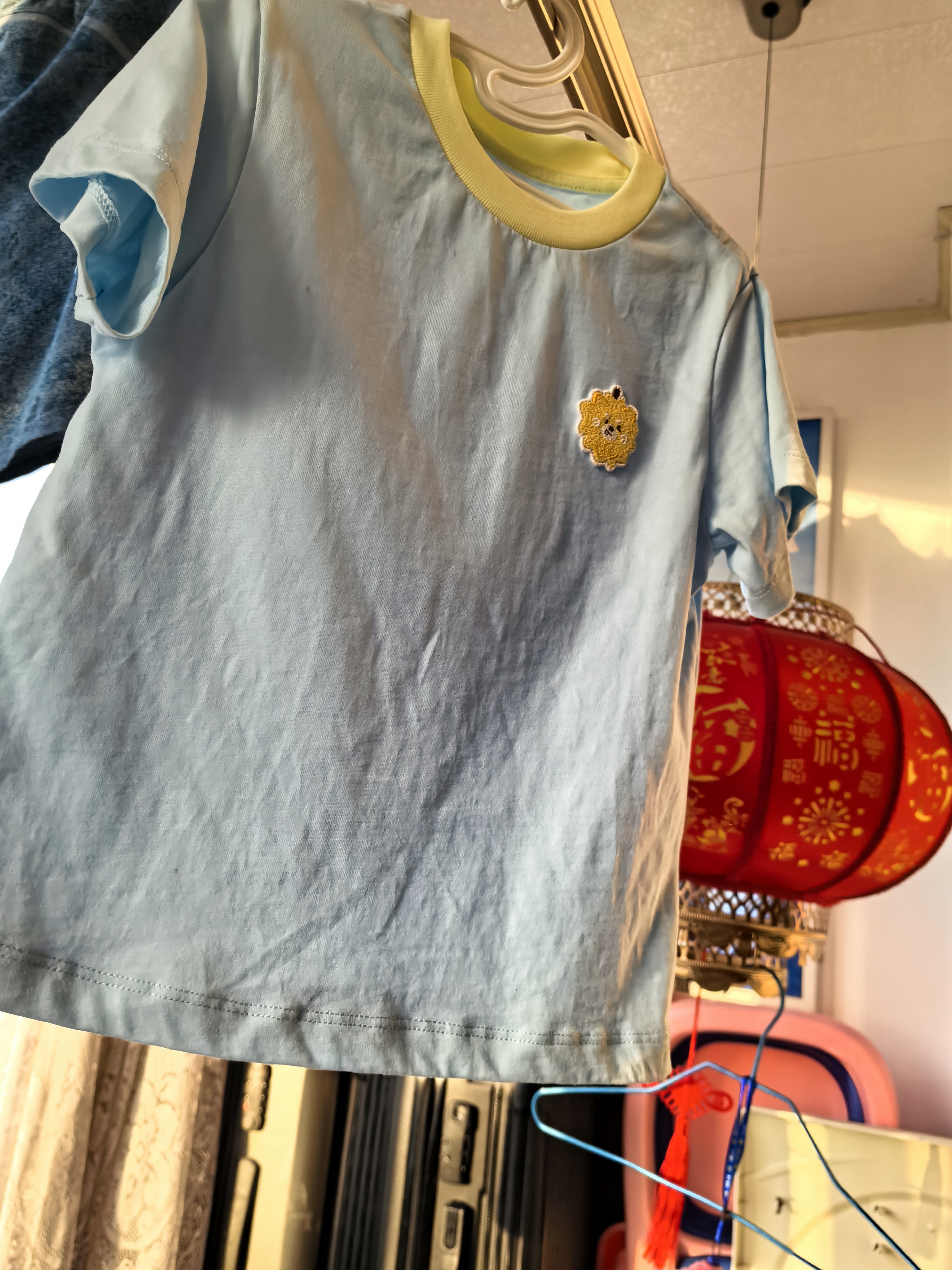巴拉巴拉童装儿童短袖t恤男童女童2026新款夏装纯色宝宝休闲上衣婴儿衣服 实拍图