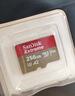 闪迪（SanDisk）256GB TF(MicroSD)内存卡4K极速金卡A2 V30 U3兼容大疆Pocket3/4P/Action 6运动相机/无人机存储卡 实拍图