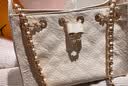 CHARLES&KEITH26夏季新品菱格链条单肩水桶包斜挎包生日礼物送女友CK2-10671894 Cream奶白色 M 实拍图