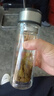【京东物流配送】高硼硅双层玻璃杯大容量泡茶杯水杯子茶水分离杯 【双层加厚】茶杯350ml1只 实拍图