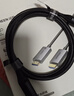 绿联USB3.0延长线 公对母数据连接线高速传输 适用U盘鼠标键盘打印机电视扩展转接线铝壳编织3米10498 实拍图