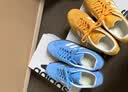 NEW BALANCE NB327官方夏季休闲鞋男鞋女鞋情侣舒适增高鞋百搭潮流厚底运动鞋 米灰色/白色 MS327FE 38 (脚长23.5cm) 实拍图