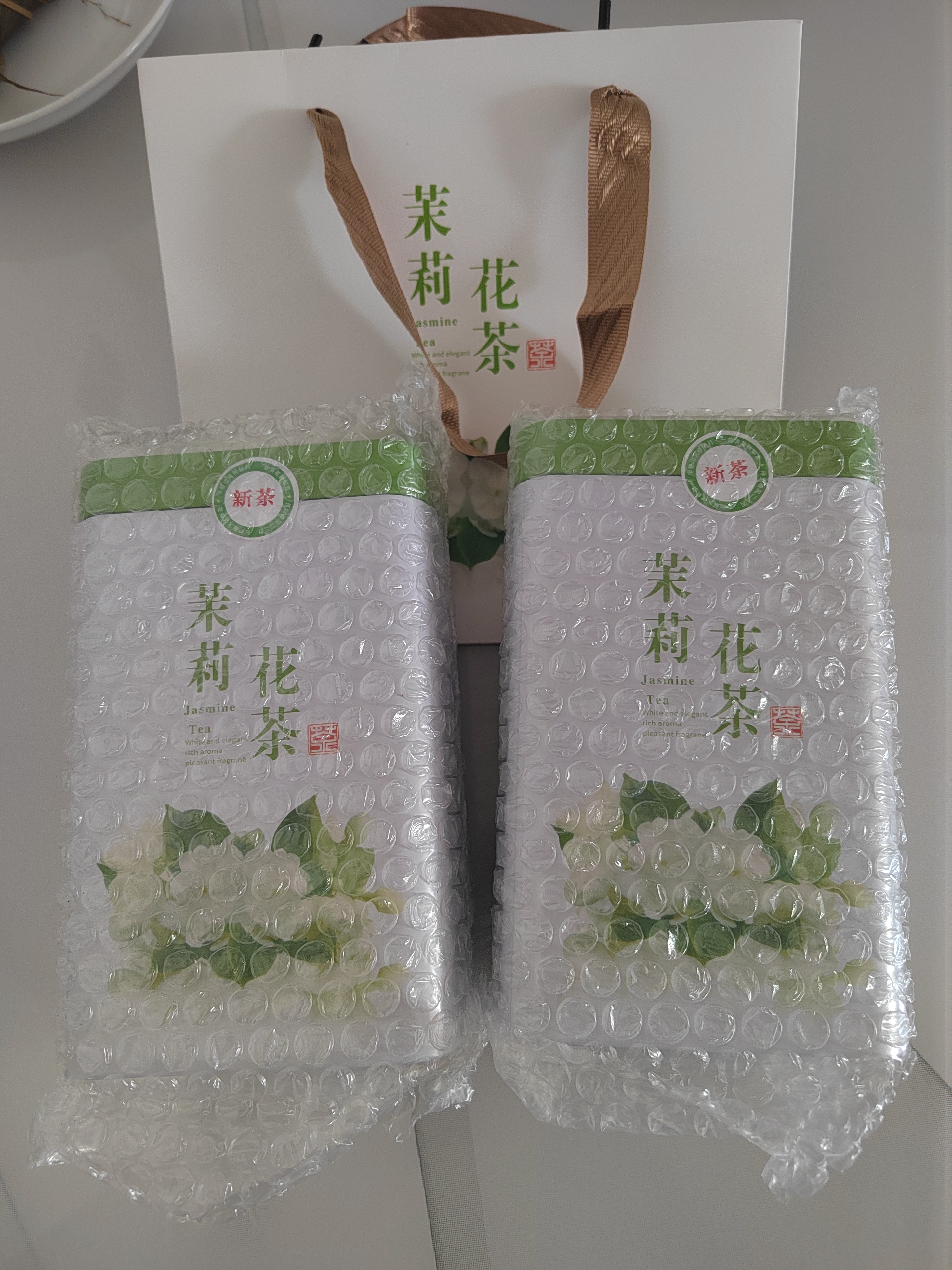 浓香飘雪2026新茶特级茉莉花茶雪竹飘雪四川蒙顶山单芽飘雪碧潭级罐装 7A银针直飘雪 250g 实拍图