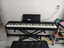罗兰（Roland）电钢琴FP30X 重锤便携式成人儿童初学者入门数码钢琴 FP30X黑色+便携X架+单踏板+配件礼包 实拍图