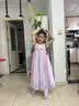 萌乎云纱 汉服女童夏季2026新款儿童国风裙子超仙公主连衣裙 紫色 130 实拍图