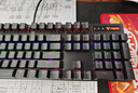 雷柏（Rapoo）V500PRO 有线背光机械键盘 104键全尺寸游戏电竞笔记本电脑多媒体办公吃鸡全键无冲键盘 青轴 实拍图