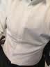猫人衬衫男长袖纯色商务职业正装男士棉质春秋白衬衫工装外套衬衣男 实拍图