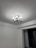 雷士（NVC）轻奢水晶吊灯客厅大灯LED餐厅灯现代卧室灯灯饰全屋灯具套餐 【4室2厅】防尘10+6头+卧室*4 实拍图