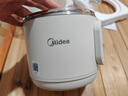 美的（Midea）电煮锅 小电锅 便携式折叠锅 旅行出差家用304不锈钢泡面锅 0涂层电热锅 多功能锅XZE1625S 配蒸笼 实拍图