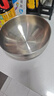 美厨（MAXCOOK）304不锈钢碗 大汤碗双层隔热 餐具面碗18CM MCWA613 实拍图