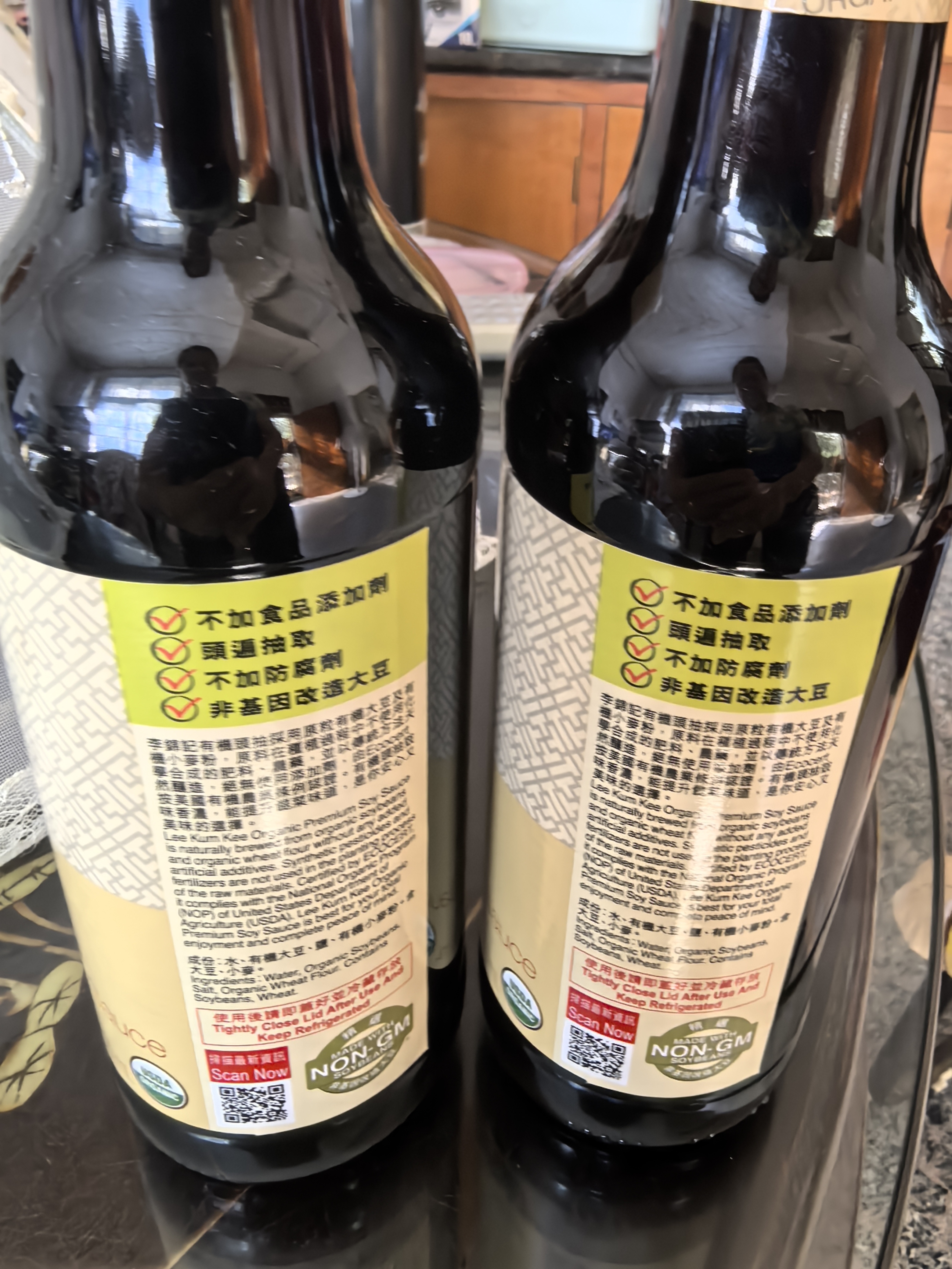 李锦记 有机头抽500ml 【0添加】 欧盟有机认证 生抽 点蘸炒炖酱油 实拍图