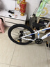 喜德盛青少年自行车山地车公路学生男女变速越野单车通勤代步北极星PRO 星空白 7速 实拍图