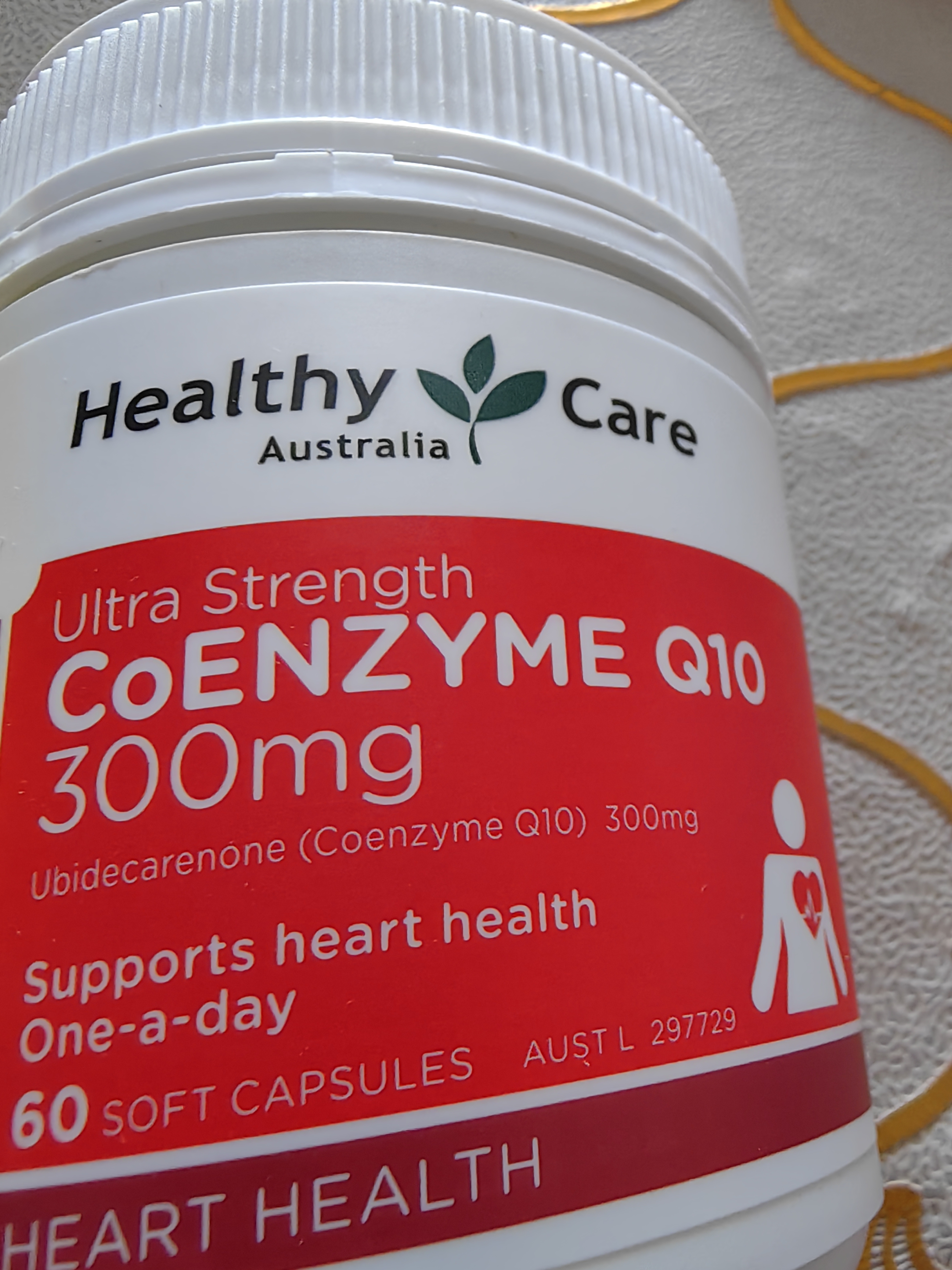 Healthy Care澳洲进口辅酶q10胶囊进口高浓度300mg中老年熬夜加班保护心脏60粒 实拍图