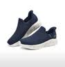 斯凯奇（Skechers）闪穿健步鞋男鞋秋季轻便休闲鞋一脚蹬软底运动鞋118306 实拍图