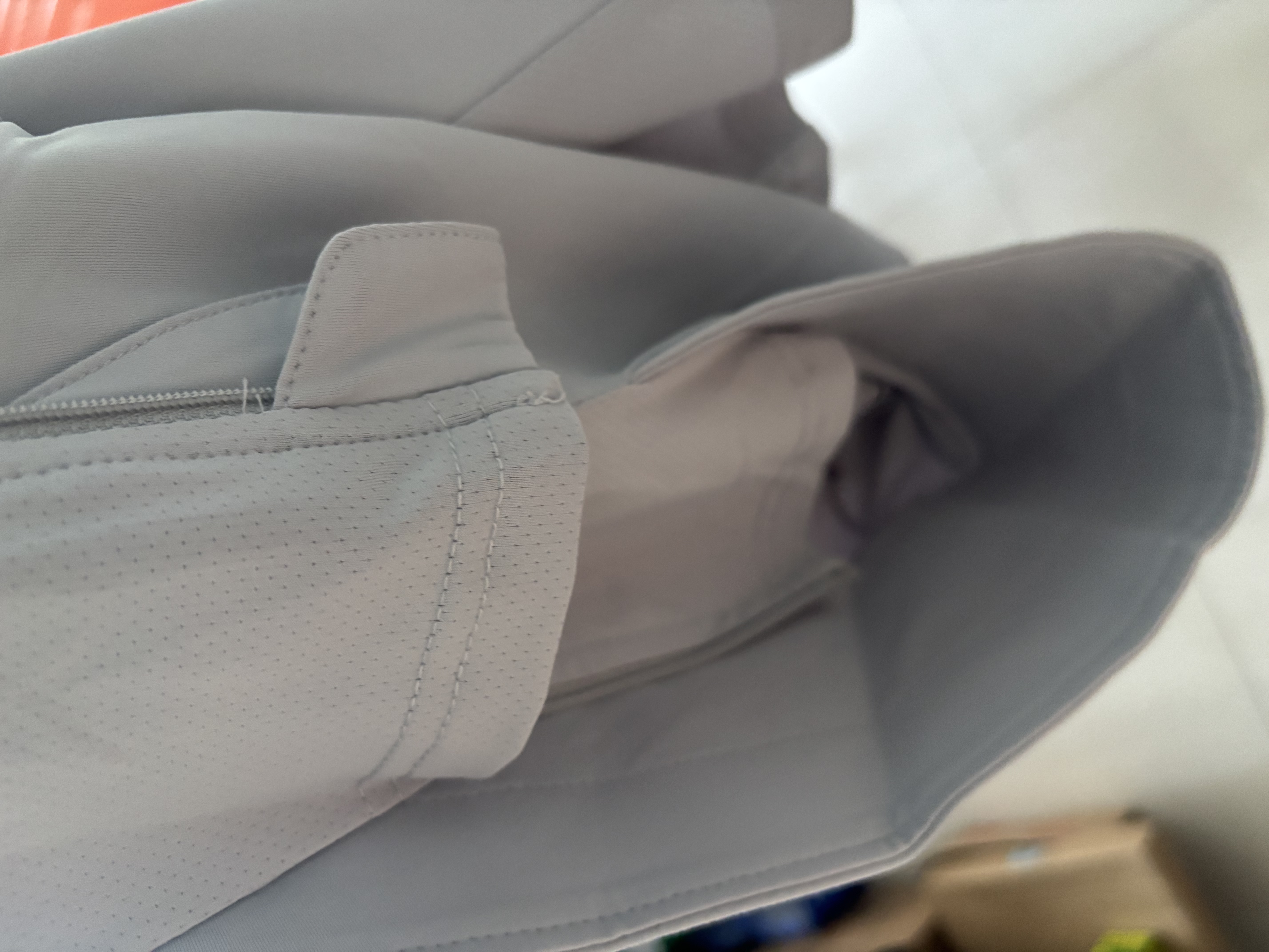 名创优品（MINISO）冰丝防晒衣男夏季户外大帽檐防紫外线外套凉感上衣服 浅灰 3XL 实拍图