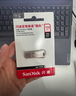 闪迪（SanDisk）128GB USB3.2 U盘 CZ74 读速高达400MB/s 金属高速u盘 安全加密 学习办公投标大容量优盘 实拍图