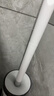 妙洁软胶马桶刷*2带底座 厕所刷壁挂收纳（含背贴）1套 清洁神器1件装 实拍图