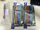 施德楼（STAEDTLER）金属色记号笔 1-2mm速干勾线马克笔 学生手账贺卡请帖签名笔开学必备用品5色套装8323-SBK5 实拍图