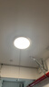 雷士（NVC）次日达阳台灯卧室灯吸顶灯书房现代简约防蚊虫led照明24瓦暖白光 实拍图