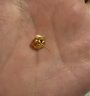 中国黄金（CHINA GOLD）18K金玫瑰花耳钉女款花朵直针款耳饰品情人节生日礼物送女友爱人 【今/次日达】18K玫瑰花耳钉 实拍图