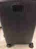 1号会员店（One's Member）科思创PC铝杆行李箱男女学生旅行密码拉杆箱 黑色 20英寸 可登机 实拍图