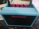 黑星（BLACKSTAR）FLY3电吉他音箱带效果器3瓦初学者练习表扬户外便携充电蓝牙音响 霓虹蓝(电吉他款)+电源+大礼包 实拍图