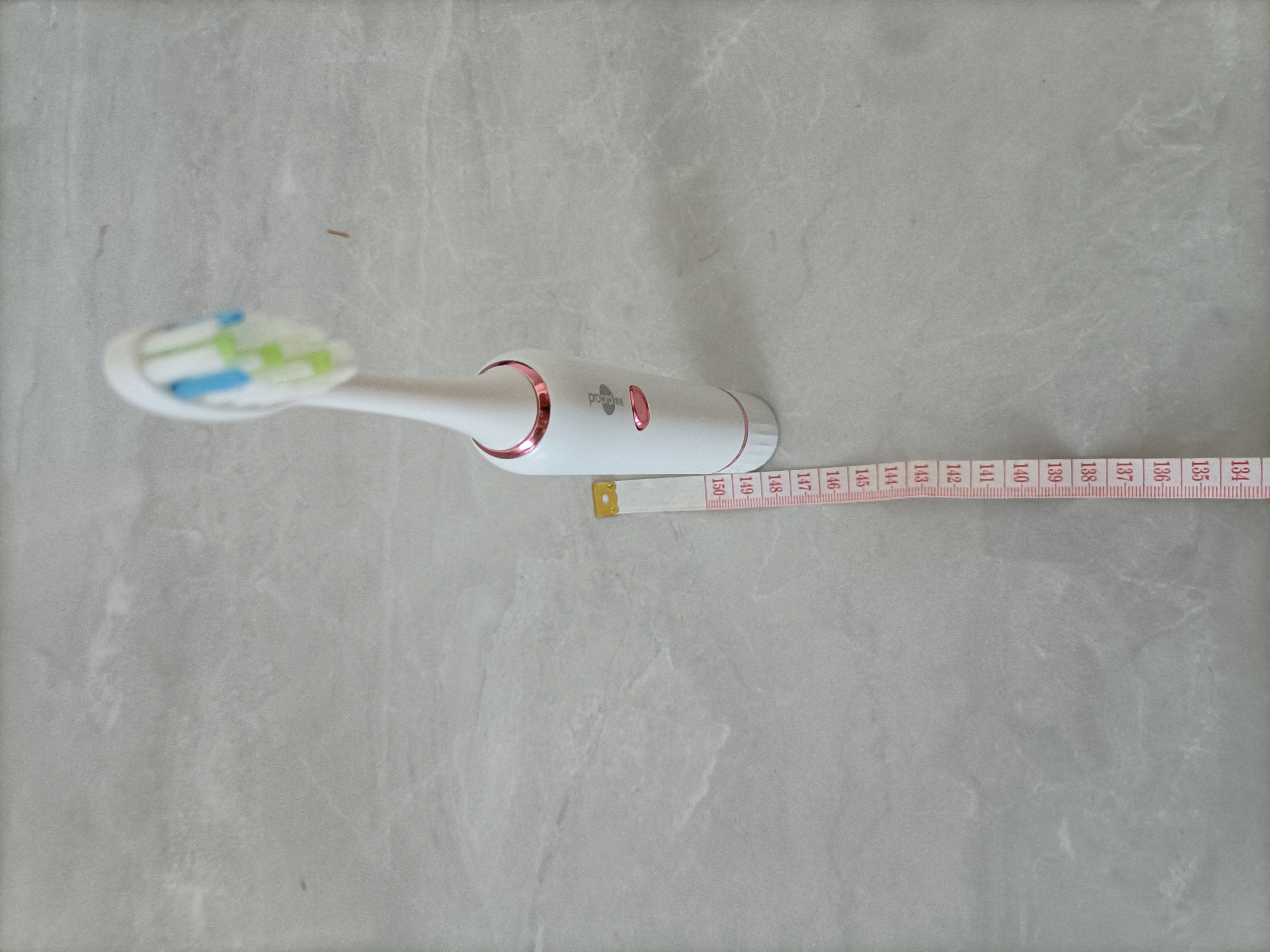 博皓（prooral）声波电动牙刷护龈压感提醒 自动牙刷成人充电式 情侣款 生日礼物T33 白色 实拍图
