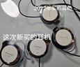 松下（Panasonic）有线耳机 重低音耳挂式耳机 RP-HS47GK-W1 防滑 跑步运动游戏耳机 白色 实拍图