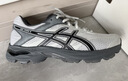 亚瑟士ASICS男鞋网面跑步鞋缓震跑鞋透气舒适运动鞋 GEL-FLUX 4 灰色/黑色 42.5 实拍图