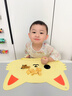 葆氏硅胶餐垫桌垫儿童零食垫带饭兜小学生专用食品级防水桌垫 实拍图