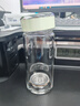 希诺单层玻璃杯2026新款花茶杯透明高颜值水杯女家用便携泡茶杯子 实拍图