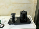 美的（Midea）煮茶器 全自动手柄上水电热水壶304不锈钢茶台一体0.7L电茶炉电水壶烧水壶电茶盘C12 实拍图