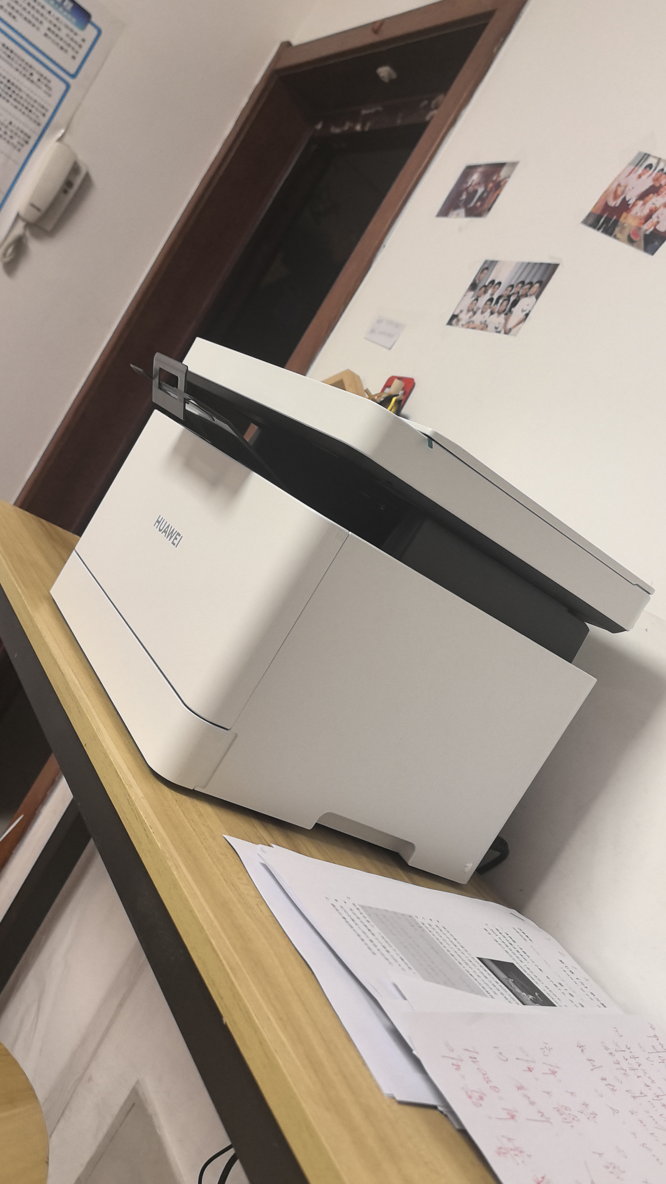 【9新】华为毕昇 X1 Pro 黑白激光多功能打印一体机 办公商用学生家用/打印复印扫描三合一/自动双面/无线打印   实拍图