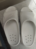 李宁（LI-NING）运动拖鞋男女四季情侣一字拖鞋家居洗澡海边防滑防异味外穿拖鞋 实拍图