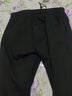 虎迹 运动裤加绒加厚羊羔绒运动裤男冬季跑步锻炼保暖运动长裤 黑色（收口1809款） 3XL 实拍图
