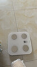 华为（HUAWEI）智能体脂秤 3 蓝牙版 凝霜白 家用智能体脂秤体重秤电子秤 人体成分检测算法 13项身体数据监测 实拍图